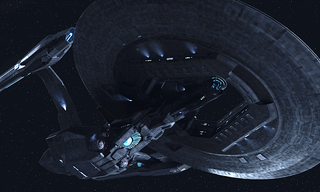 Illustration for article titled So a better image of the bad guy's ship turned up online